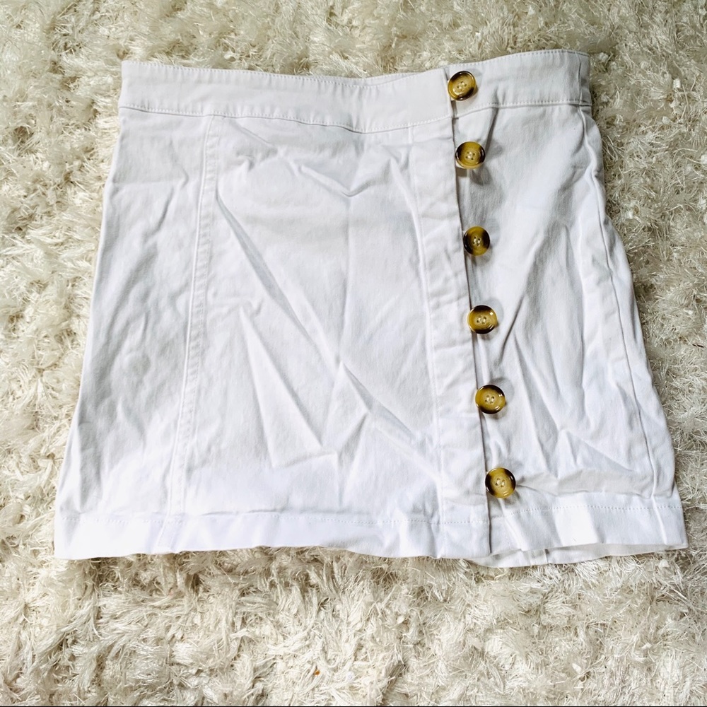 Forever 21 Button Skirt